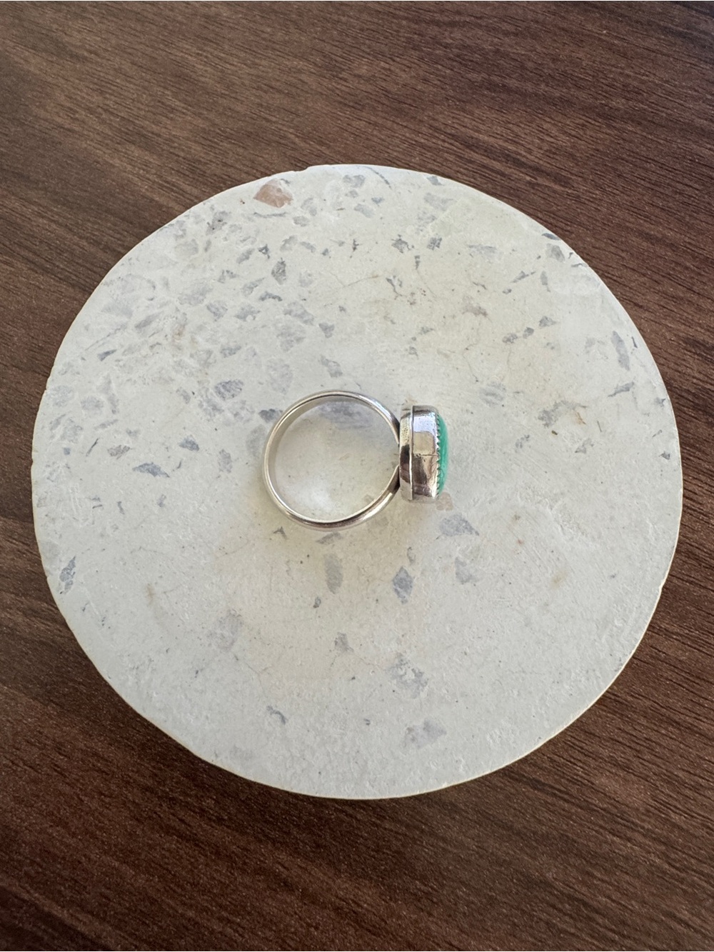 Silver and Turquoise Ring - Picture 5 of 5